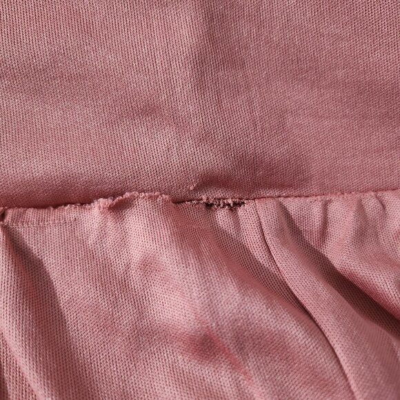 2/$30 Lulus Lovely Celebration Rose Pink Floral Jumpsuit Size XS - Flawed - Picture 5 of 9